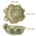 thumbnail image 2 of ROMANSENTIAL Cute Ceramic Planter Olive Green 1Pcs for Office, 2 of 8