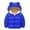 Royal Blue, variant on XBASW Kids Baby Winter Fleece Jacket Bear Hooded down Cotton Coats for Boys Girls Puffer Padded Outerwear 1-6T