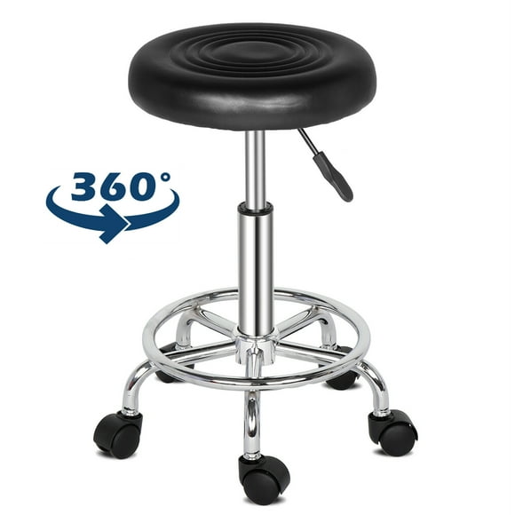 Adjustable Bar Stools with Wheels