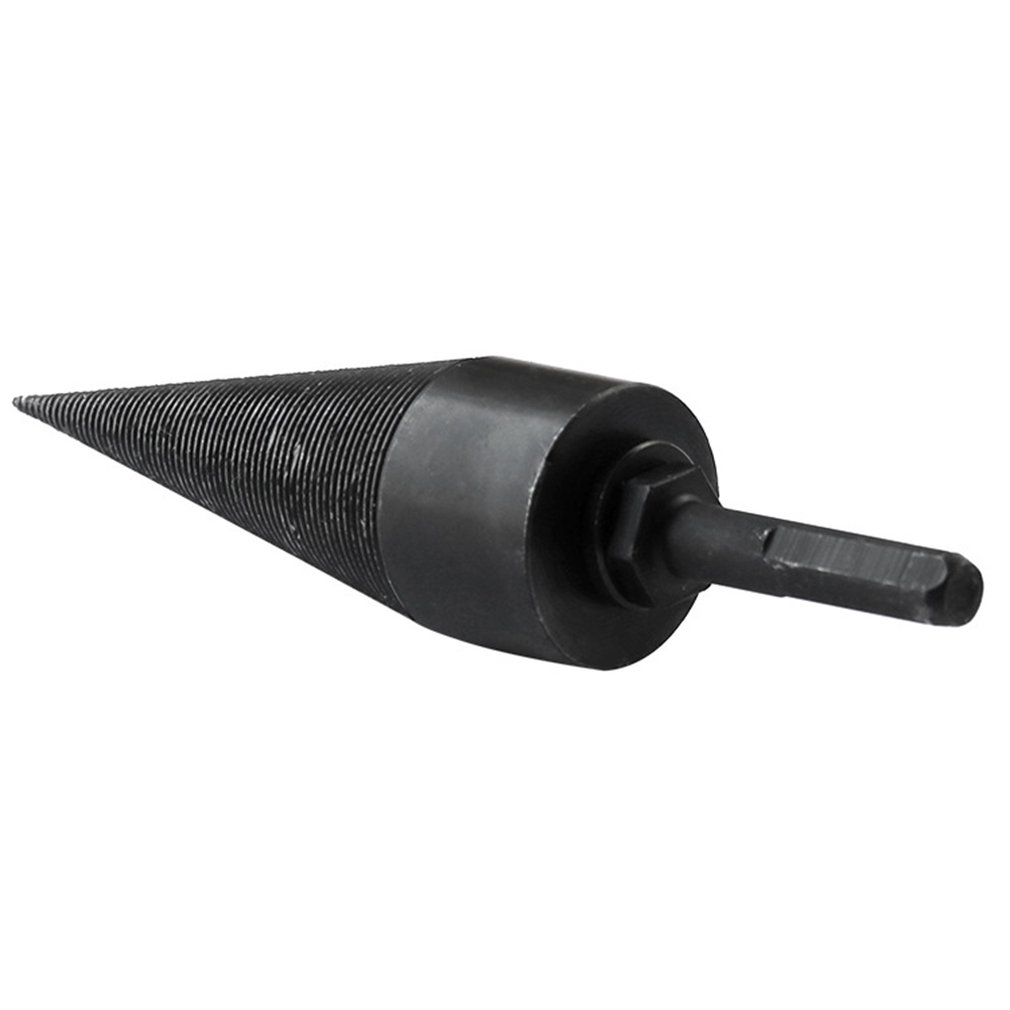 Black Tail with Tail 45 mm Drill Bit Split Cone Coffin Drill Bit Electric Drill Chopping Firewood Machine