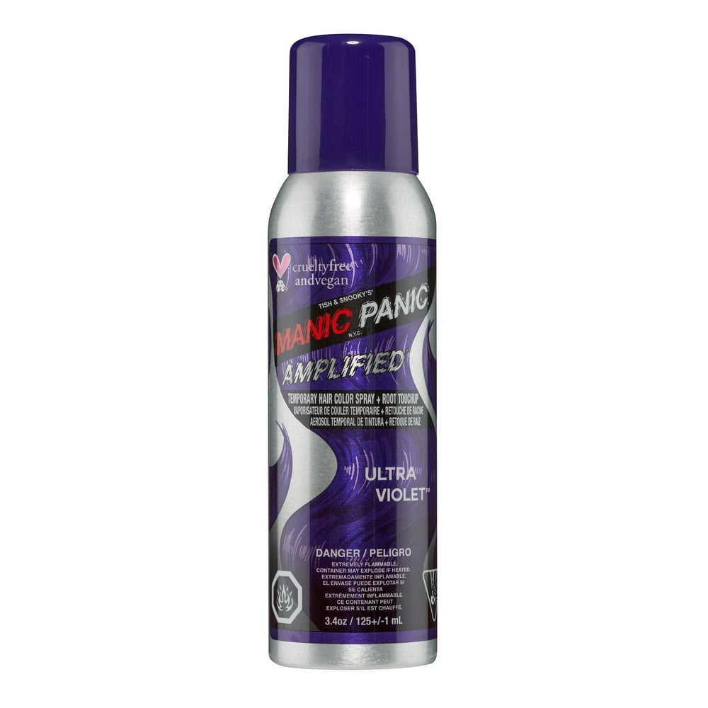 Ultra Violet Amplified Temporary SprayOn Color & Root TouchUp