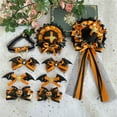 thumbnail image 5 of lanema Punk Mini Top Hat Pumpkin Devil Wing Hair Clip One Pair Duckbill Clip Choker, 5 of 20