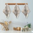 thumbnail image 5 of 6PCS Dish Towels and Dish Cloths Reuseable Dishcloths Sets for Washing Dishes, Cooking, Baking Size 11" x 11" Brown Paint Splatters Pattern, 5 of 9