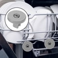 thumbnail image 1 of BRIGHTFUFU 4Pcs Lower Dish Rack Roller Plastic Grey Replacement Part for Dishwasher Maintenance, 1 of 8