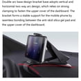 thumbnail image 2 of Xingzhi Support de Téléphone Cellulaire GPS Universel Réglable pour Tableau de Bord de Voiture à Pince Type HUD, Support Antidérapant pour Téléphone Intelligent, 2 of 8