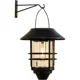 thumbnail image 4 of Piezas de cristal Linterna solar colgante Lámpara de pared solar impermeable Montaje en pared solar Luces de pared decorativas para exteriores para porche delantero, patio y patio, 4 of 5