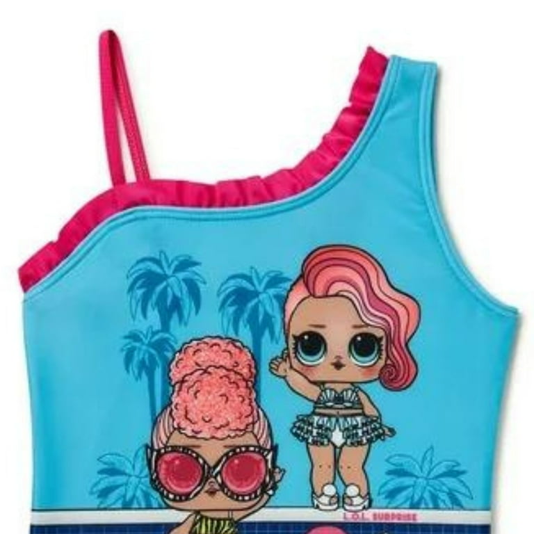 LOL Surprise Girls Swimsuit Size m 5 6