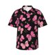 thumbnail image 1 of Balery Girl Butterfly Camisas hawaianas de manga corta para hombre, camisas playeras de corte holgado, camisas de vacaciones con botones,X-Large, 1 of 7