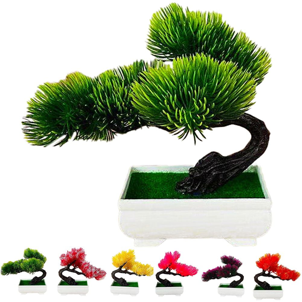 Travelwant Artificial Bonsai Tree Fake Plant Decoration, Potted