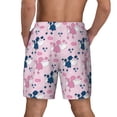 thumbnail image 4 of Goofa Cartoon Poodle Dog Printed Men's Swim Trunks Board Shorts Quick Dry Mens Swimming Trunks with Compression Liner,Breathable Fit Hawaii Beach Shorts-Medium, 4 of 9