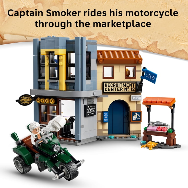 LEGO ONE PIECE Showdown with Captain Smoker - Building Toy for