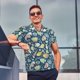 thumbnail image 4 of Fotbe Underwater Creature Camiseta Polo de Golf para Hombre con Estampado – Camisa Deportiva Transpirable con Cuello Abotonado-Medium, 4 of 6