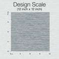 thumbnail image 6 of Better Homes & Gardens Blue Faux Textured Grasscloth Peel and Stick Wallpaper, 6 of 9