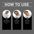 thumbnail image 4 of Reusable Chin Strap for Sleeping, Anti Snoring Jaw Support, Breathable Face Mask for Men Women, Adjustable Chin Wrap for Mouth Breathing, Skin-Friendly Night Mouth Cover, 4 of 8