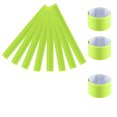 thumbnail image 4 of MasteelfCA 11 Pcs Bracelets en PVC Réfléchissants à Enfiler pour Course de Nuit (Vert Fluorescent), 4 of 7