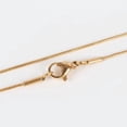 thumbnail image 1 of 1 unidad de collar de cadena de serpiente de acero inoxidable 304, estilo minimalista, con cierre de pinza de langosta., 1 of 2