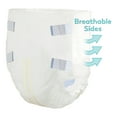 thumbnail image 2 of Tranquility Essential Adult Incontinence Brief M Moderate Absorbency Breathable, 2965-100, 25 Ct, 2 of 6