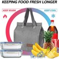 thumbnail image 4 of Bolsa de almuerzo, bolsa de almuerzo aislada para mujeres y hombres, lonchera grande, contenedor reutilizable a prueba de fugas para oficina, trabajo, escuela, playa o viajes, 4 of 5