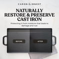 thumbnail image 4 of CARON & DOUCET - Cast Iron Cleaning Soap | 100% Plant-Based Castile & Coconut Oil Soap | Best for Cleaning, Restoring, Removing Rust and Care Before Seasoning., 4 of 6