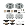 thumbnail image 3 of Power Stop Front and Rear Stock Replacement Brake Pad and Rotor Kit KOE2785, 3 of 8