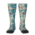 thumbnail image 1 of Balery Vintage Floral Butterflies Calcetines novedosos Calcetines deportivos Calcetines hasta la rodilla Calcetines de algodón Calcetines originales y geniales, 1 of 6