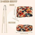 thumbnail image 4 of FORMRS Women Crossbody Purse with Chain Strap Vegan Leather Shoulder Handbag, Flowers Pattern, 4 of 7