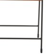 thumbnail image 2 of Benzara BM205286 Metal & Wood Storage Side Table with Tube Legs&#44; Brown & Black, 2 of 4