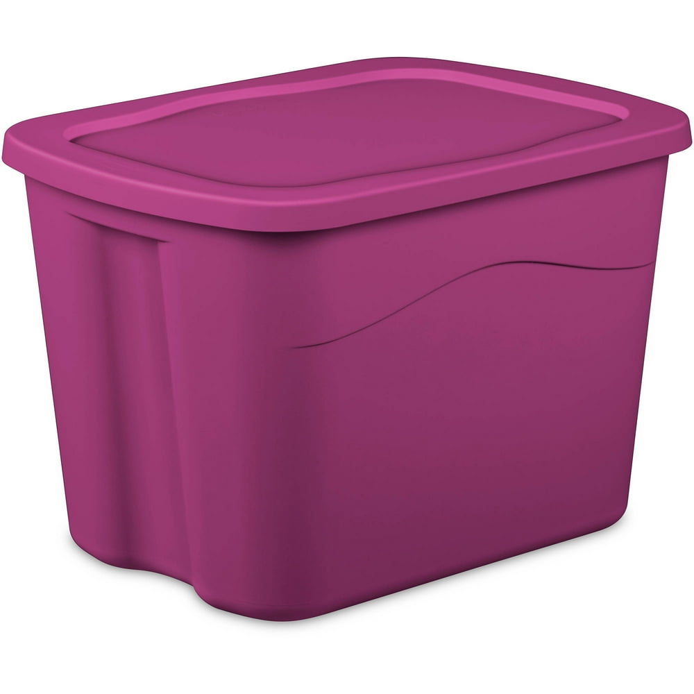 pink totes with lids