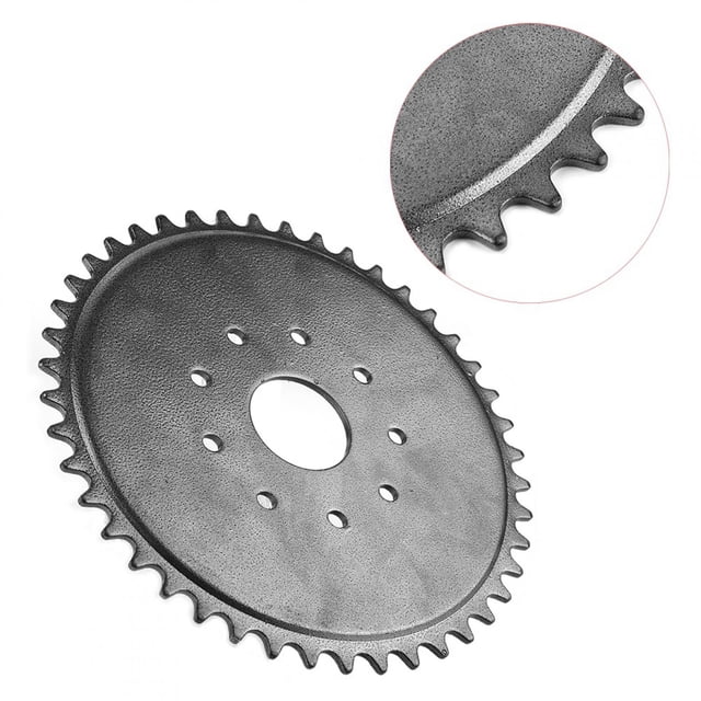 Chain Drive Sprocket, Chain Accessory 9 Holes High Hardness Durable 44 Tooth For 49cc 66cc 80cc Engine Motorized