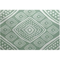 Simply Daisy, Iona, Floral Print Outdoor Pillow