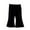 Black, variant on WMTBSRSW Toddler Baby Girl Bell Bottom Solid Color Flare Pants Casual Elastic Waist Long Pants Bootcut Leggings Trousers 0-3 Years