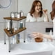 thumbnail image 5 of Organizador de baño Weenson Countertop, 2 niveles, bambú, marrón, 5 of 7