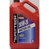 SuperTech 5w-20 High Mileage Motor Oil, 5 qt.