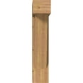 thumbnail image 2 of Ekena Millwork 7 1/2"W x 24"D x 36"H Traditional Block Smooth Bracket w/ Offset Brace, Western Red Cedar, 2 of 25