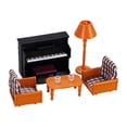 thumbnail image 2 of Lámpara de Mesa de Sofá de Piano de Simulación, Juego de Casa de Muñecas Modelo de Muebles de Bricolaje, 1:12, 2 of 9