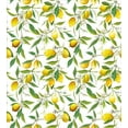 thumbnail image 3 of Ambesonne Nature Duvet Cover Set, Lemon Woody Romantic, Queen, Fern Green Yellow White, 3 of 3