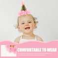 thumbnail image 4 of FESTFENDS 2Ud Sombreros De Fiesta Cono Con Purpurina Y Flores Para De Cumpleaños, 4 of 6