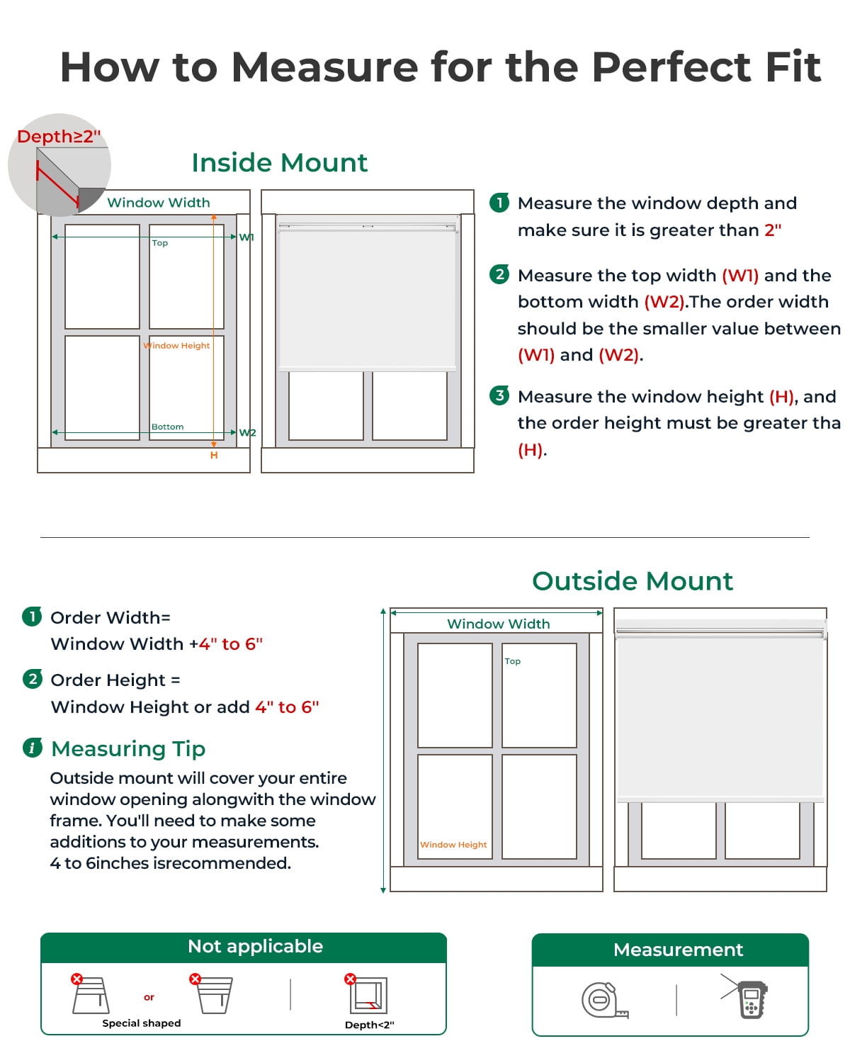 Allesin Motorized Roller Blinds with Remote Control for Windows, Blackout Automatic Smart Shades, Dry Battery Powered Electric Blind (White 34"W x 72"H)