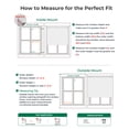 thumbnail image 6 of Allesin Motorized Roller Blinds with Remote Control for Windows, Blackout Automatic Smart Shades, Dry Battery Powered Electric Blind (White 23"W x 72"H), 6 of 8