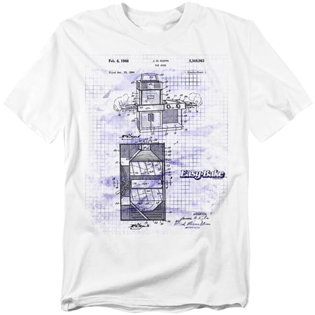 Easy Bake Oven T-Shirt Easy Bake Patent Unisex Graphic Tee For Men & Women price history on PriceWatchPro