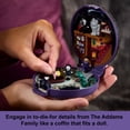 thumbnail image 4 of Polly Pocket Collector The Addams Family Compact, Special Edition Dolls and Playset, 4 of 7