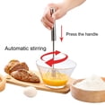 thumbnail image 4 of Coffee Stirrer Aerator, stainless steel semi automatic hand held push milk foam stirrer stirrer for mixing and stirring[k3328#B], 4 of 9