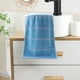 thumbnail image 5 of Toalla de Baño de Algodón Azul Suave | Altamente Absorbente y de Secado Rápido | 73 X 34 Cm | Ideal para El Hogar y El Spa | 1 Unidad, 5 of 6