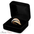 thumbnail image 5 of 2.7ct Round Cut Rolling Bridal Wedding Anniversary Band 14k Tri-Tone Gold, 5 of 6