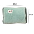 thumbnail image 3 of Heater Warm Hands Treasure Winter Home Warming Bag Hand Warmer Heat Pack Electric Hot Water Bag GREEN, 3 of 8