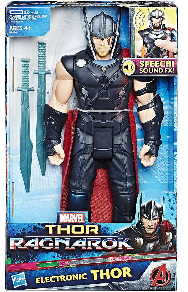 12' Marvel EndGame Thor Electronic Talking Speech Sound Action Figures Toy 