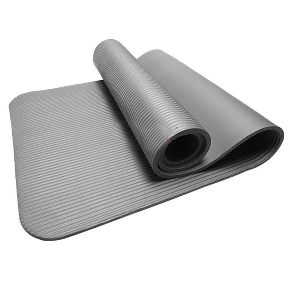 Kyusrd Summer Outdoor Patio Deals！15MM Thick Yoga Mat Non-slip Exercise Fitness Pad Mat
