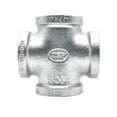 thumbnail image 4 of Thrifco Plumbing 5218004 3/8 Inch Galvanized Steel Cross, 4 of 6