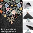 thumbnail image 3 of Pioneer Flower Floral Print Pattern Kitchen Rugs Sets Of 3,Kitchen Runner Rugs Non Skid Washable,Decorative Kitchen Floor Mats for Kitchen,Sink,Laundry,17"x30"+ 17"x47" + 17"x59", 3 of 6