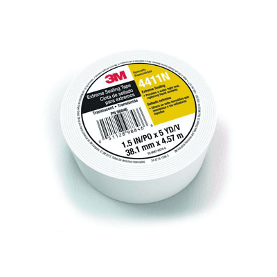 

3M Extreme Sealing Tape 4411N Translucent 2 in x 36 yd 40 mil
